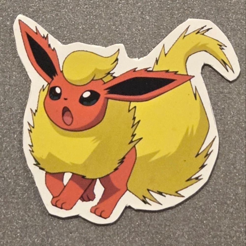 3/$10 Flareon Pokémon Magnet 🔥 Custom-Made